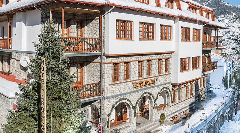 Staying in hotel Apollon in Metsovo